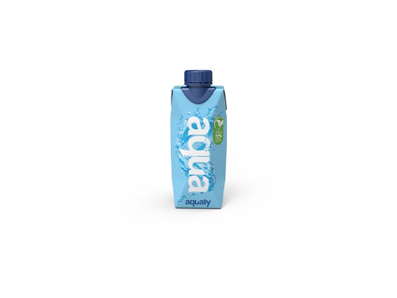 Aqualy agua en cartón 330ml