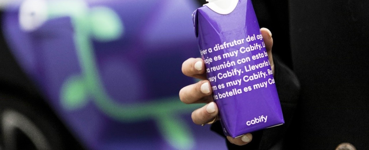 VUELVE EL AGUA SOSTENIBLE A CABIFY